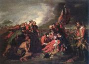Benjamin West the death of general wolfe painting